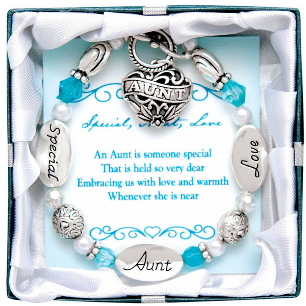 Aunt on sale charm bracelet