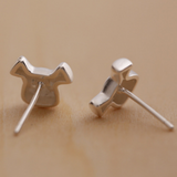 Happy Dog Earrings - 925 Sterling Silver - Owl J
 - 4