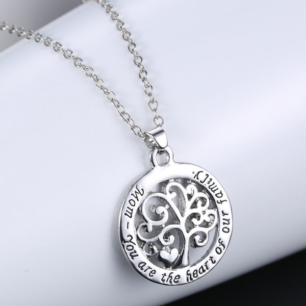 Family necklace for on sale mom