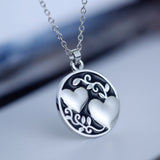 Sisterhood Double Heart Necklace - Owl J
 - 3
