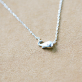 Silver Whale Necklace  - 925 Sterling Silver - Owl J
 - 4
