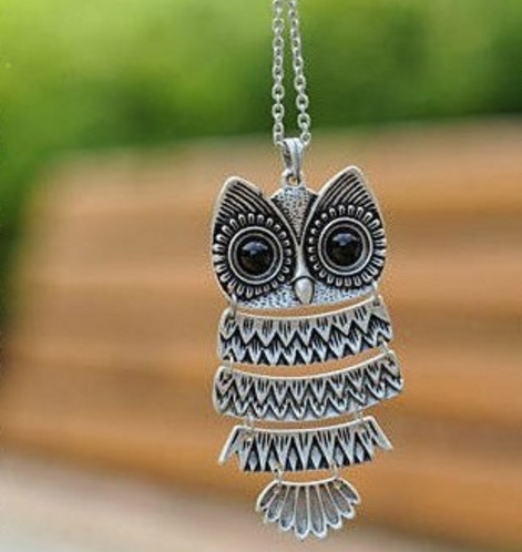 Ancient Vintage Owl Necklace – Owl J