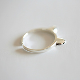 Kitty Cat Ears Ring - 925 Sterling Silver - Owl J
 - 3