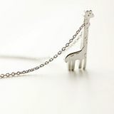 Lovely Giraffe Necklace - 925 Sterling Silver - Owl J
 - 3
