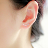 Mini Stars Stud Earrings - Owl J
 - 5