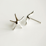 Starfish Earrings - 925 Sterling Silver - Owl J
 - 2