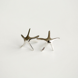 Starfish Earrings - 925 Sterling Silver - Owl J
 - 1