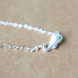 Silver Whale Necklace  - 925 Sterling Silver - Owl J
 - 5