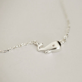 Silver Whale Necklace  - 925 Sterling Silver - Owl J
 - 3