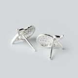 Wise Owl Stud Earrings - 925 Sterling Silver - Owl J
 - 2